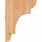 Ekena Millwork New Brighton Smooth Corbel, Western Red Cedar, 5 1/2"W x 12"D x 16"H COR06X12X16NEB00SWR - alternate 3